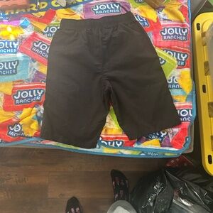 jumping beans Black Elastic Waist Shorts